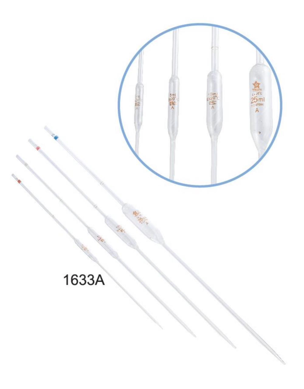 Volumetric pipette with one mark 25 ml
