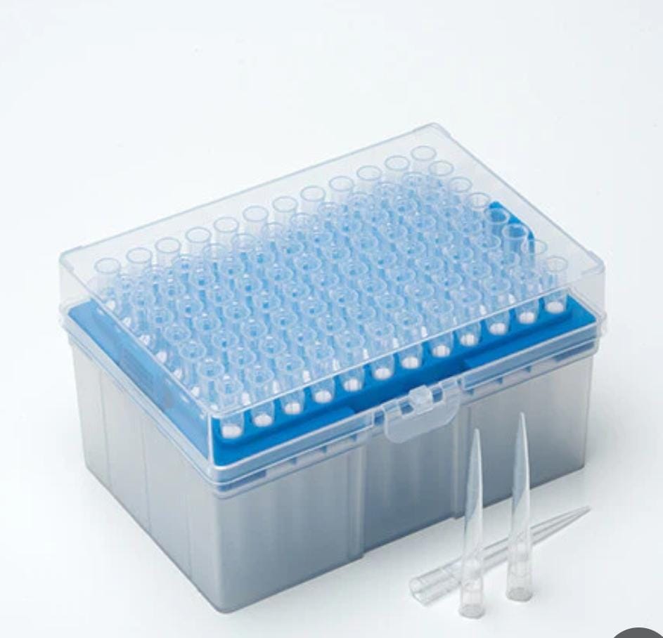 200μl Filter Tips, Natural, Sterilized, DNase/RNase-free (96/rack)