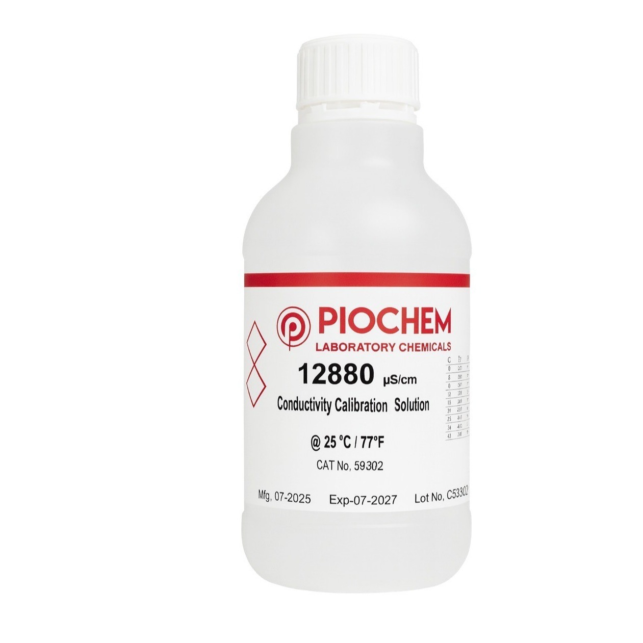 Conductivity Calibration Solution 12880 µS/cm 1L